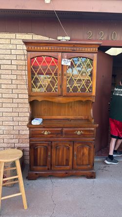 Table, Hutch, Bookcase
