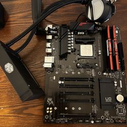 Gigabyte B550 | AMD Ryzen 5 5700 | T FORCE 16GB Ram | Cooler Master Liquid CPU Cooler