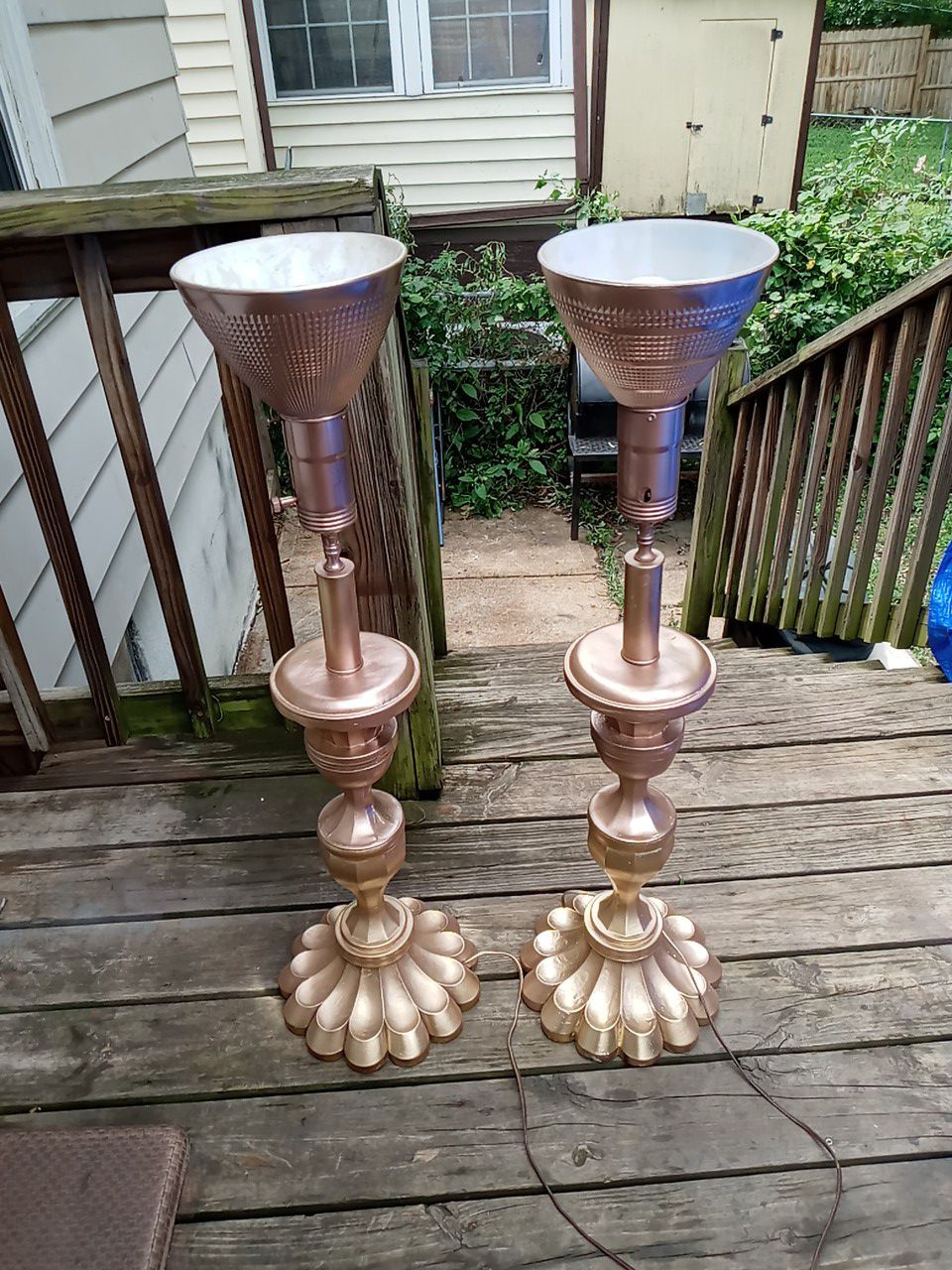 Old antique lamps