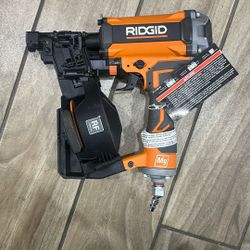 RIDGID Pneumatic 15 Deg. 1-3/4 in. Coil Roofing Nailer