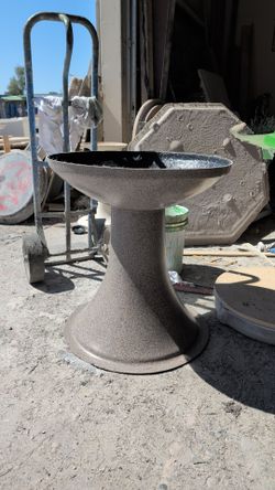 Fiberglass table base only