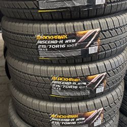 215/70/16 Blackhawk Tires