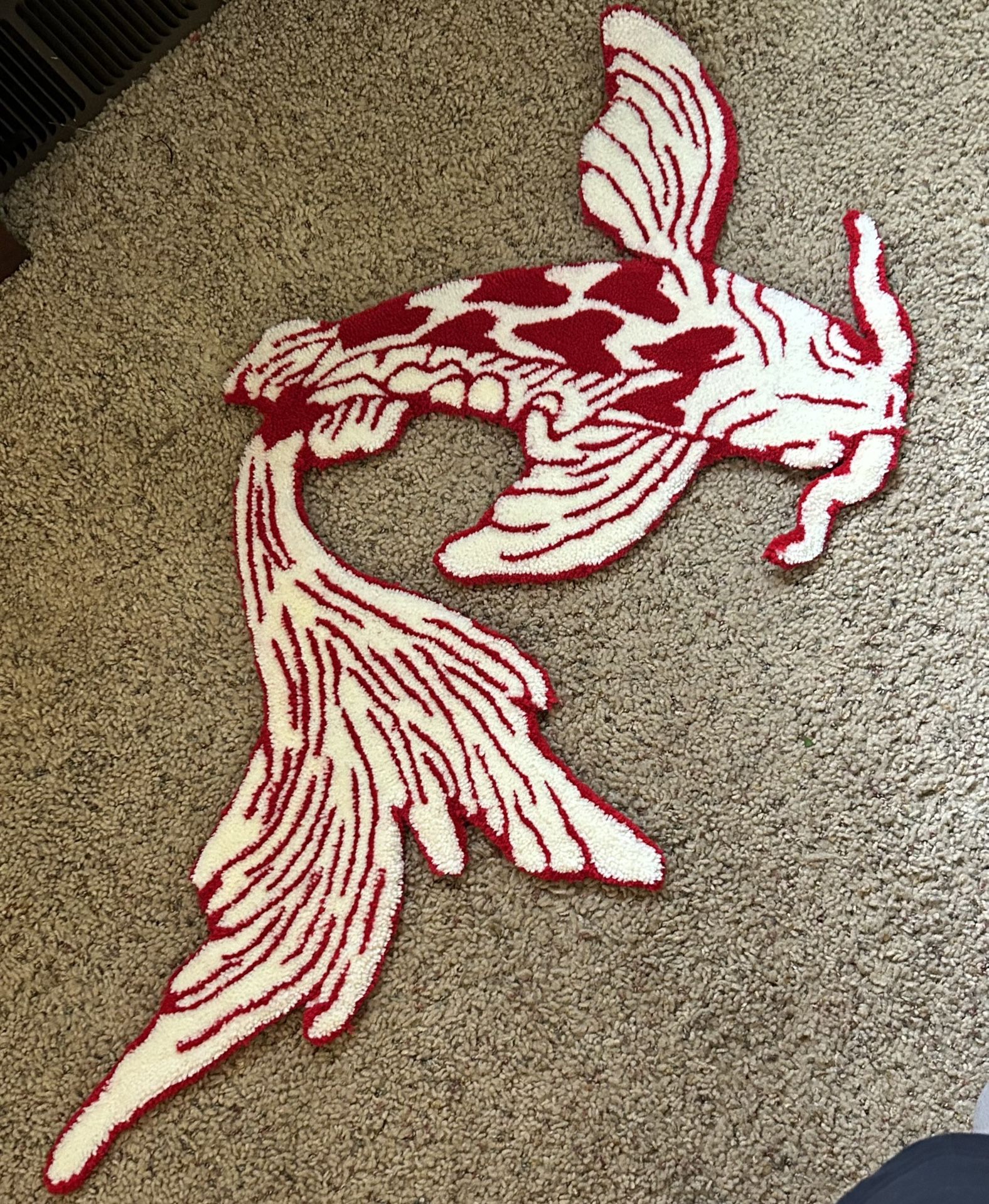 4X2’ Koi rug