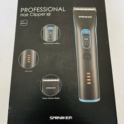 Sminiker Professional Men Hair Clipper Rechargeable Cordless Kit Barber Trimmer