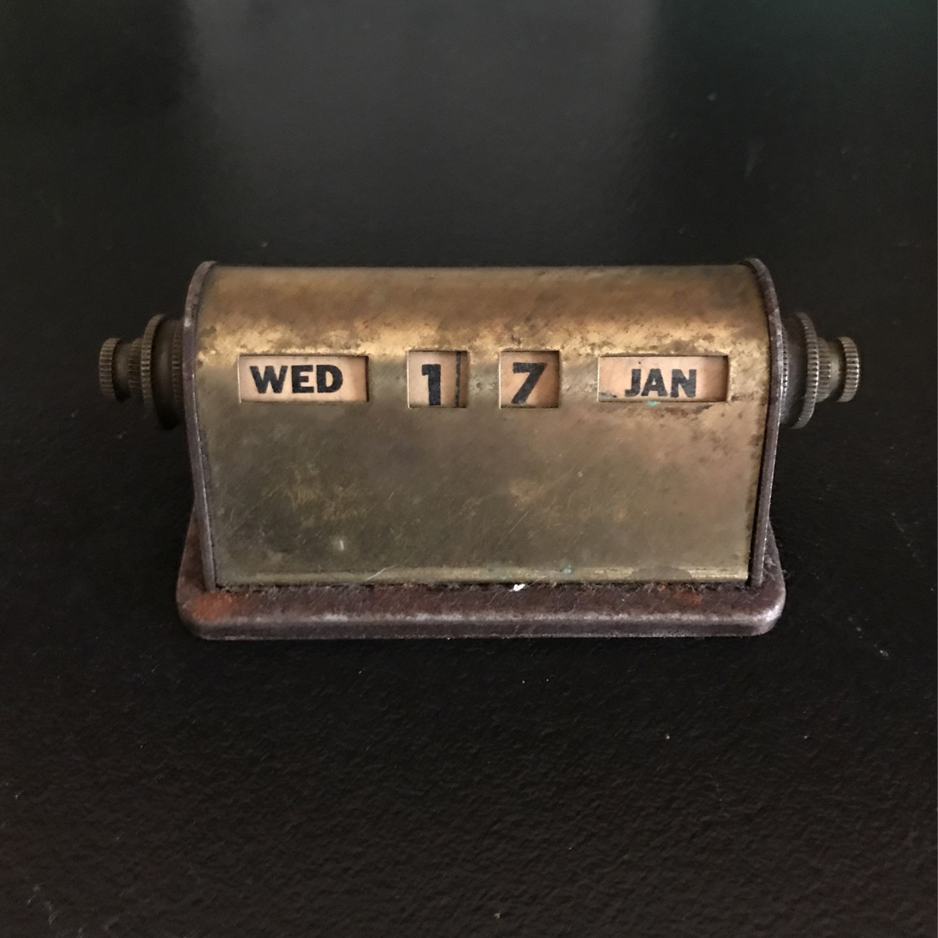 1950s Park Sherman Perpetual Desk Calendar, Antique, Vintage