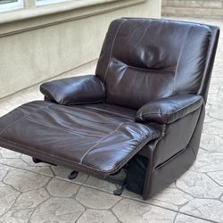 ETHAN ALLEN | LEATHER RECLINER