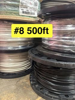 New wire cable #8 500ft