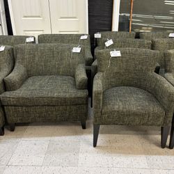 Kimball Green Accent Chairs