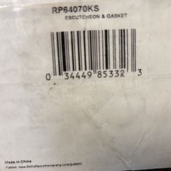 Delta RP64070KS Replacement 10-1/2 Escutcheon