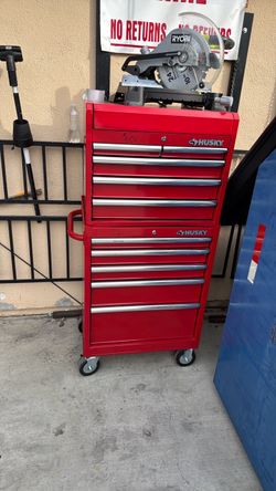 Husky Red Rolling Tool Chest Cabinet