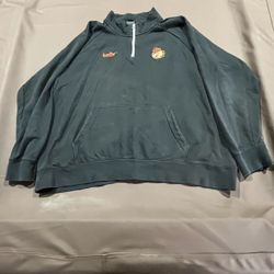 Nike Oregon State Beavers 1/4 Zip Pullover Hoodie Men’s 3XL Black NCAA OSU