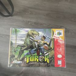 Complete In Box turok nintendo 64 Game 