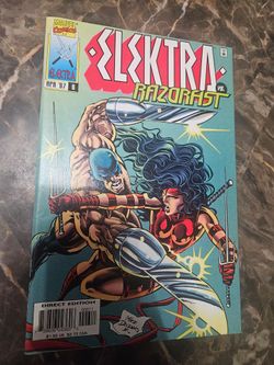 Marvel Comics Elektra vs. Razorfist #6 (1997)