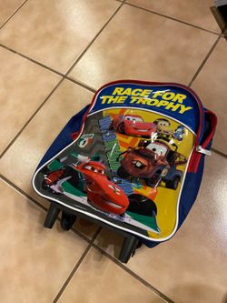 Lightening McQueen bag with wheels