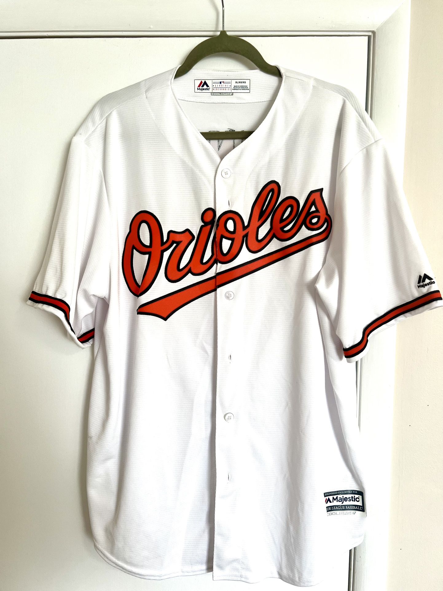 Orioles Home Team Jersey Size XL