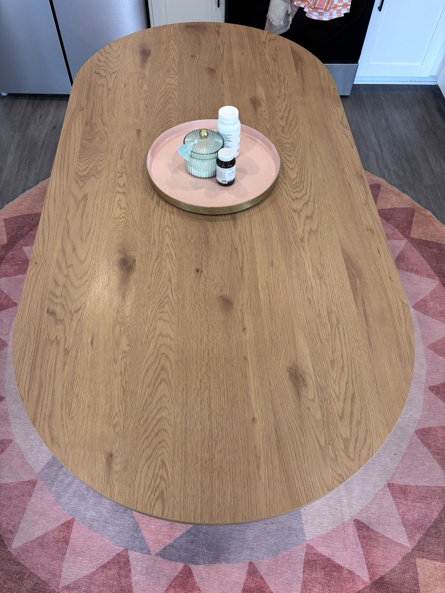 67” Oval Dining Room Table