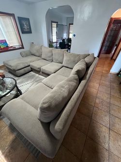 Large Beige Sectional