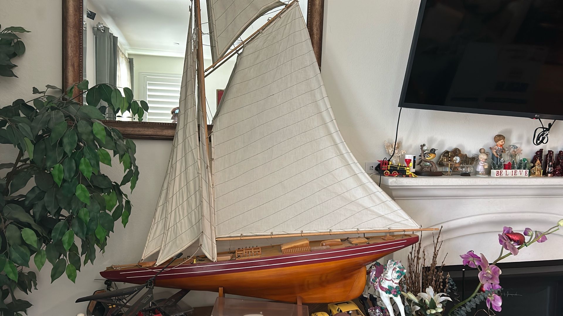 Model Sailing Boat
