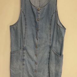 CA. CHEROKEE VINTAGE  JEAN JUMPER. SIZE 24. PRELOVED. 