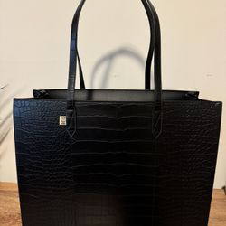 Beis Black Work Tote