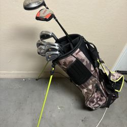 Beginner Golf Clubs Set Right Handed With Bag 
