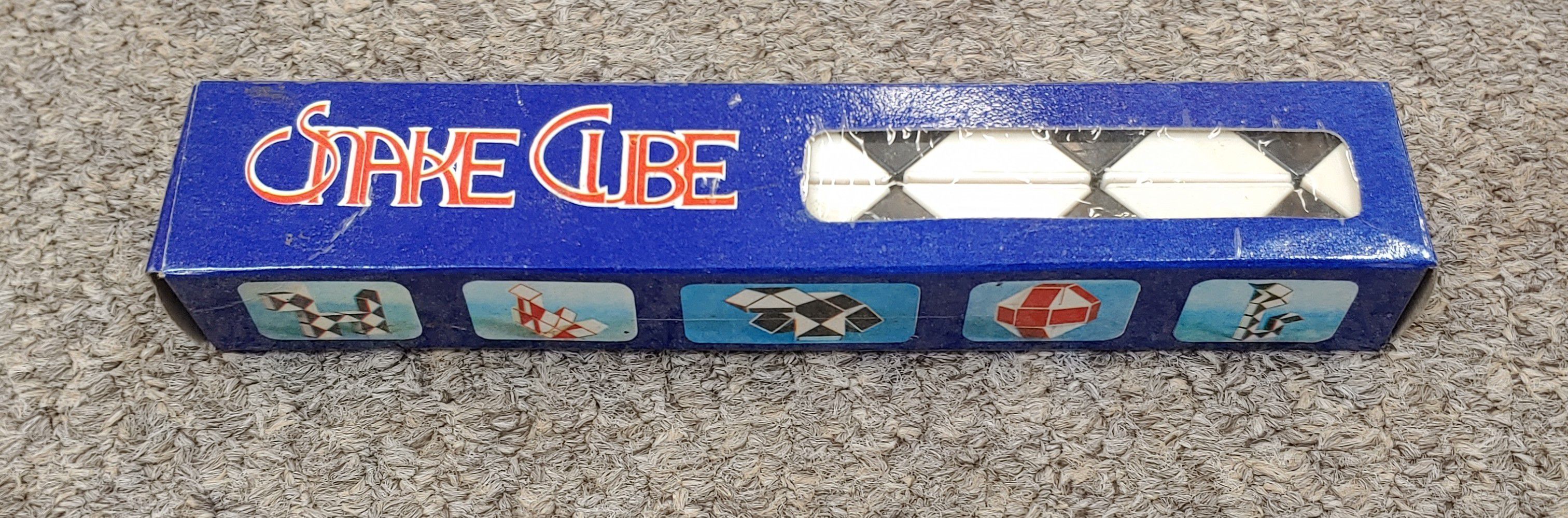 New Vintage 1980's Snake Cube Puzzle Game