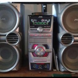 Jvc twin giga radio with remote