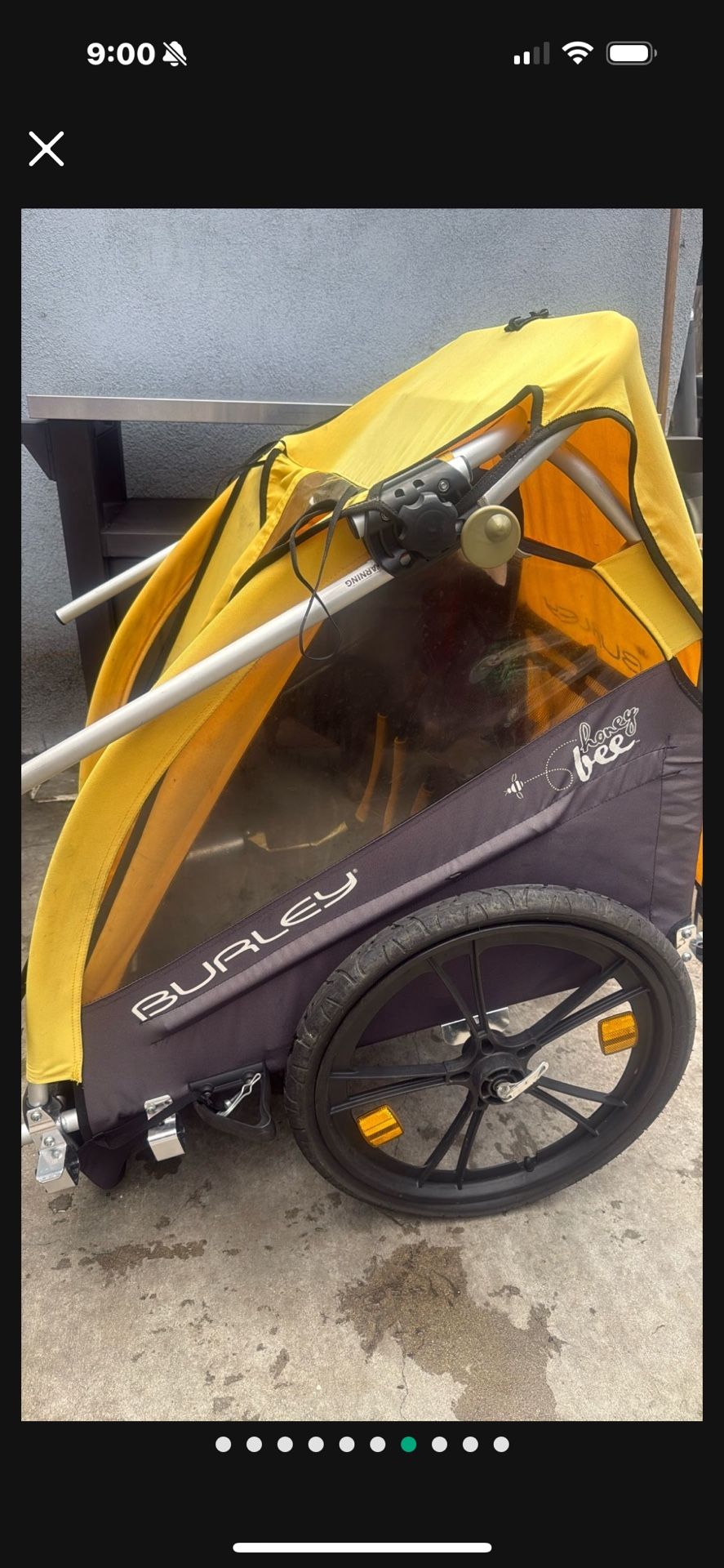 Burley Jogger Double Stroller Bike Trailer
