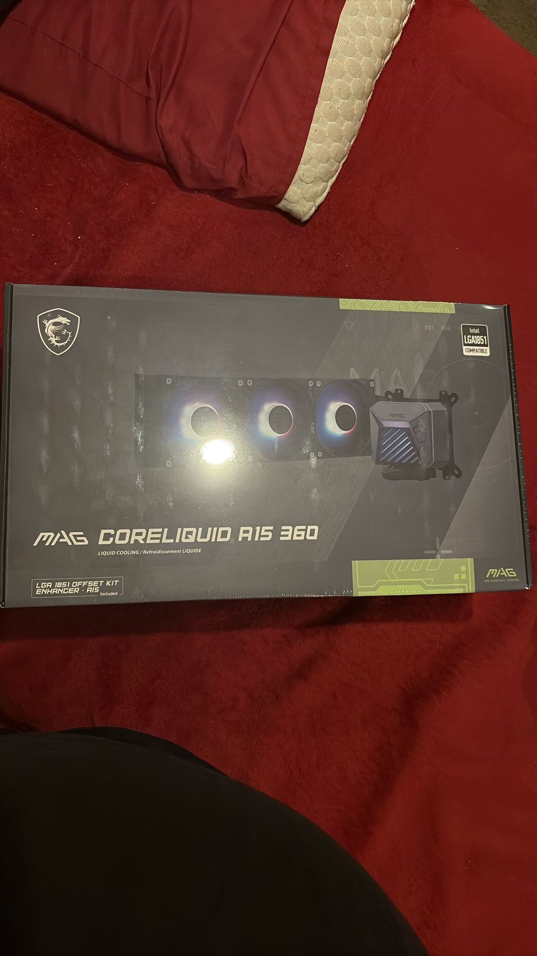 MSI MAG Core Liquid A15 – 360mm AIO – Brand New Sealed – $80