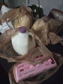 Free milk and eggs