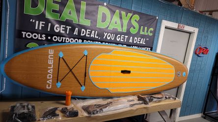 Cadalene Inflatable SUP with Accessories -BRAND NEW