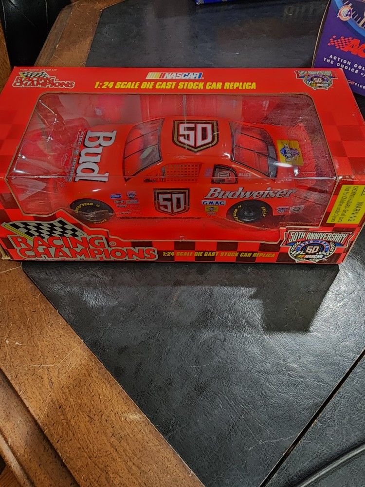 Racing Champions Dale Earnhardt Jr Budweiser 50th Anniversary Die Cast