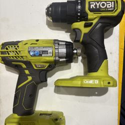 Ryobi Brushless Drill & Impact