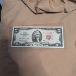 $2 Red Seal/ 1963 A Series/ Pristine Cond.- ($25)