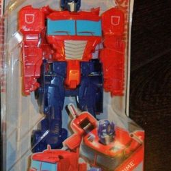 Hasbro Transformers Titan Changers 11in OPTIMUS PRIME Heroic Autobot Leader NIP
