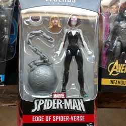 Marvel Legends spider Gwen absorbing man wave