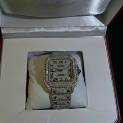 VVS1 LAB GROWN Moissanite Watch 