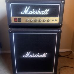 Marshall Amp Refrigerator With Freezer