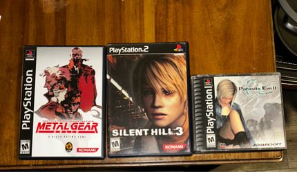 Rare ps2 and 1 games