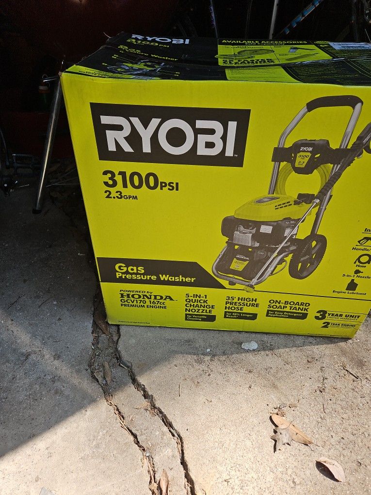 Ryobi Pressure Washer 3100psi