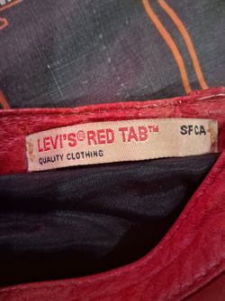 Levi's leather pants