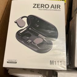 🏅❤️🏅Bluetooth Headset V5.3, Wireless Earpiece with 500mAh Charging Case Hand-Free Headphones Noise Canceling Mic for Office/Driving/Business