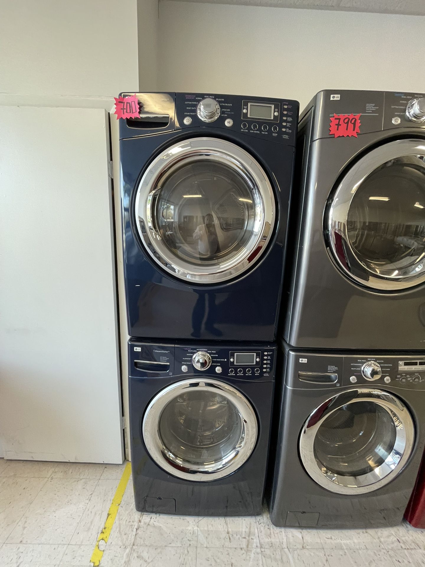 LG Front Load Washer And Electric Dryer Set Used Good Condition With 90days Warranty 