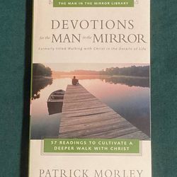 PB book Devotions for the Man in the Mirror by Patrick Morley spiritual Christian 