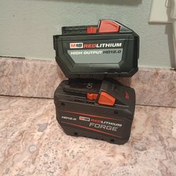 Milwaukee Batteries New Firm Price 