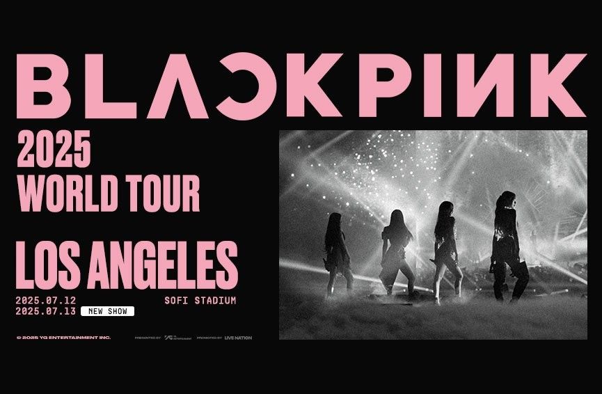 Blackpink Concert Tickets, Sofi Stadium, 7/12