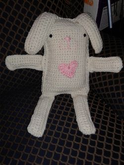 Crochet Bunny Ragdoll