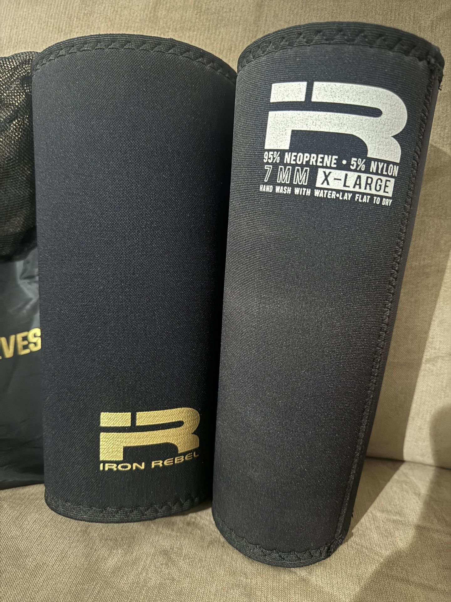 Iron Rebel Powerlifting Knee Sleeves