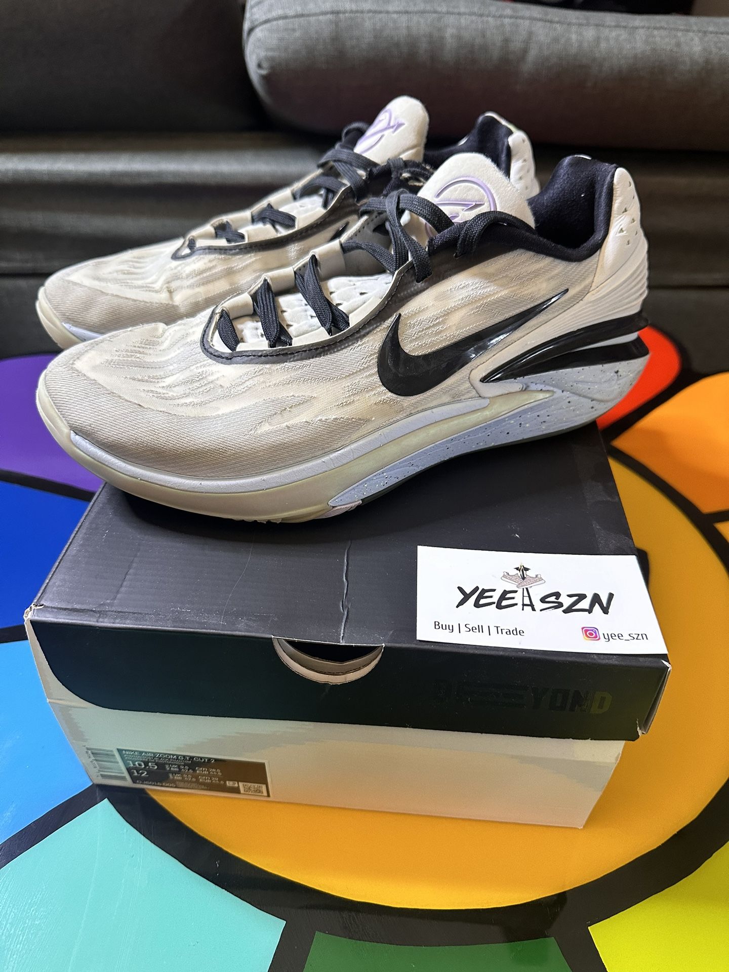 Nike Gt Cut 2 Sabrina IONESCU Size 10.5 Used