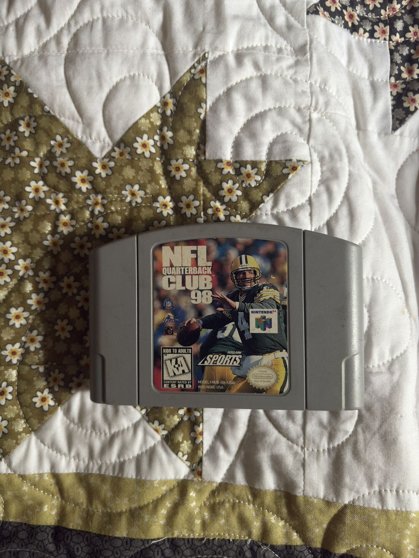 N64 NFL Quarterback Club 98